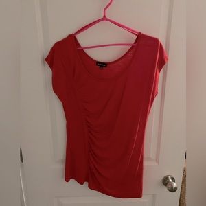 Le Chateau ruched tee shirt